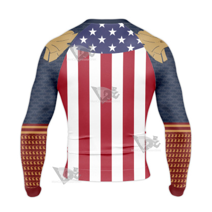 The Boys Homelander Long Sleeve Compression Shirt