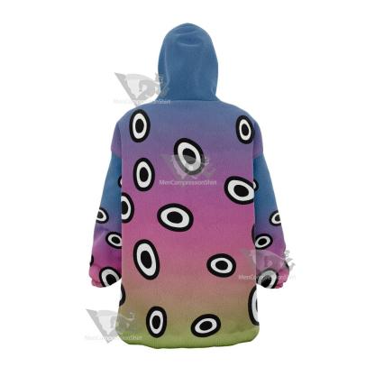 Dc The Changing Man Black Circle Cosplay Snug Oversized Blanket Hoodie