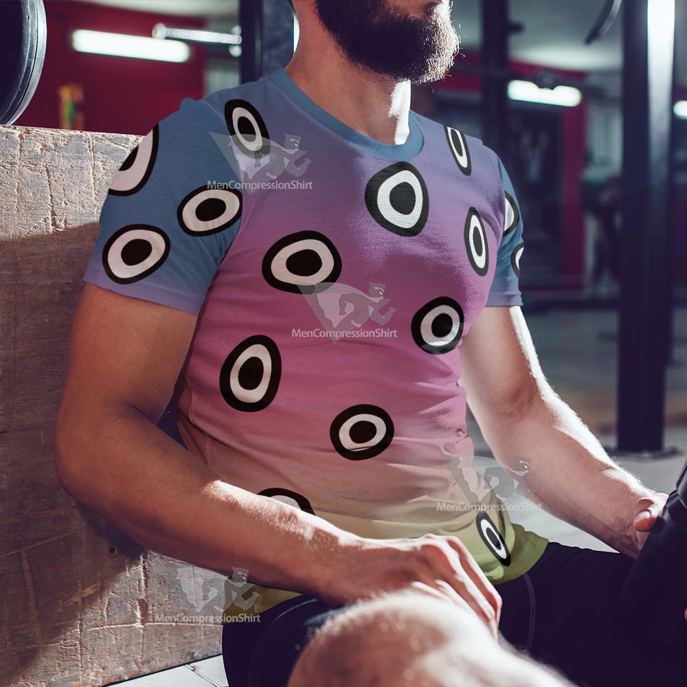 Dc The Changing Man Black Circle Cosplay T-Shirt