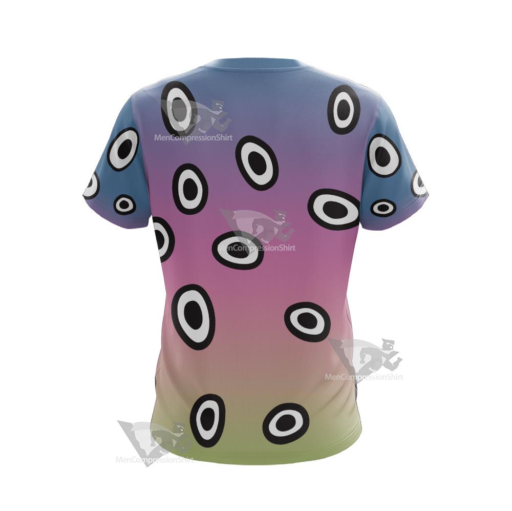 Dc The Changing Man Black Circle Cosplay T-Shirt