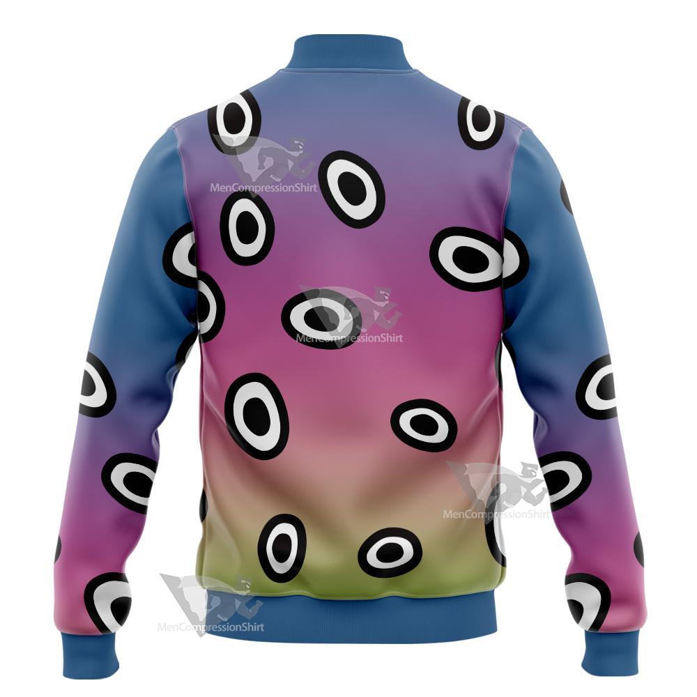 Dc The Changing Man Black Circle Cosplay Varsity Jacket