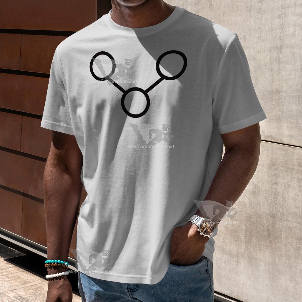 Dc The Changing Man White Cosplay T-Shirt