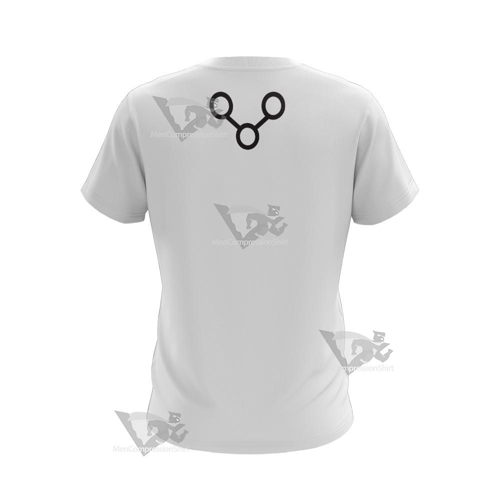 Dc The Changing Man White Cosplay T-Shirt