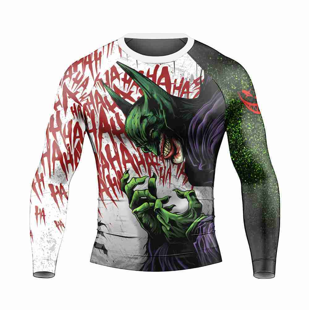 The Choker Horror Halloween Mens Long Sleeve Rash Guard