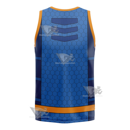 The Deep Antaeus Blue Cosplay Basketball Jersey