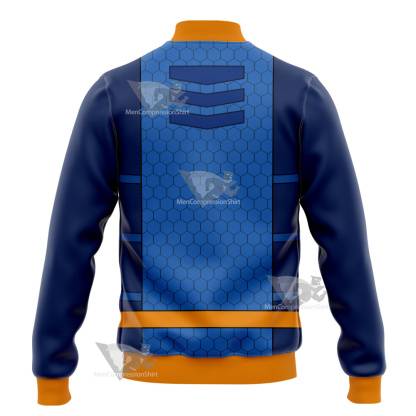 The Deep Antaeus Blue Cosplay Varsity Jacket