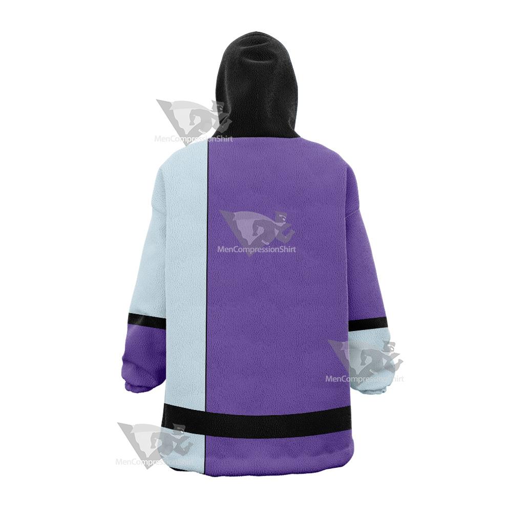 Dc The Elongated Man Purple Cosplay Snug Oversized Blanket Hoodie