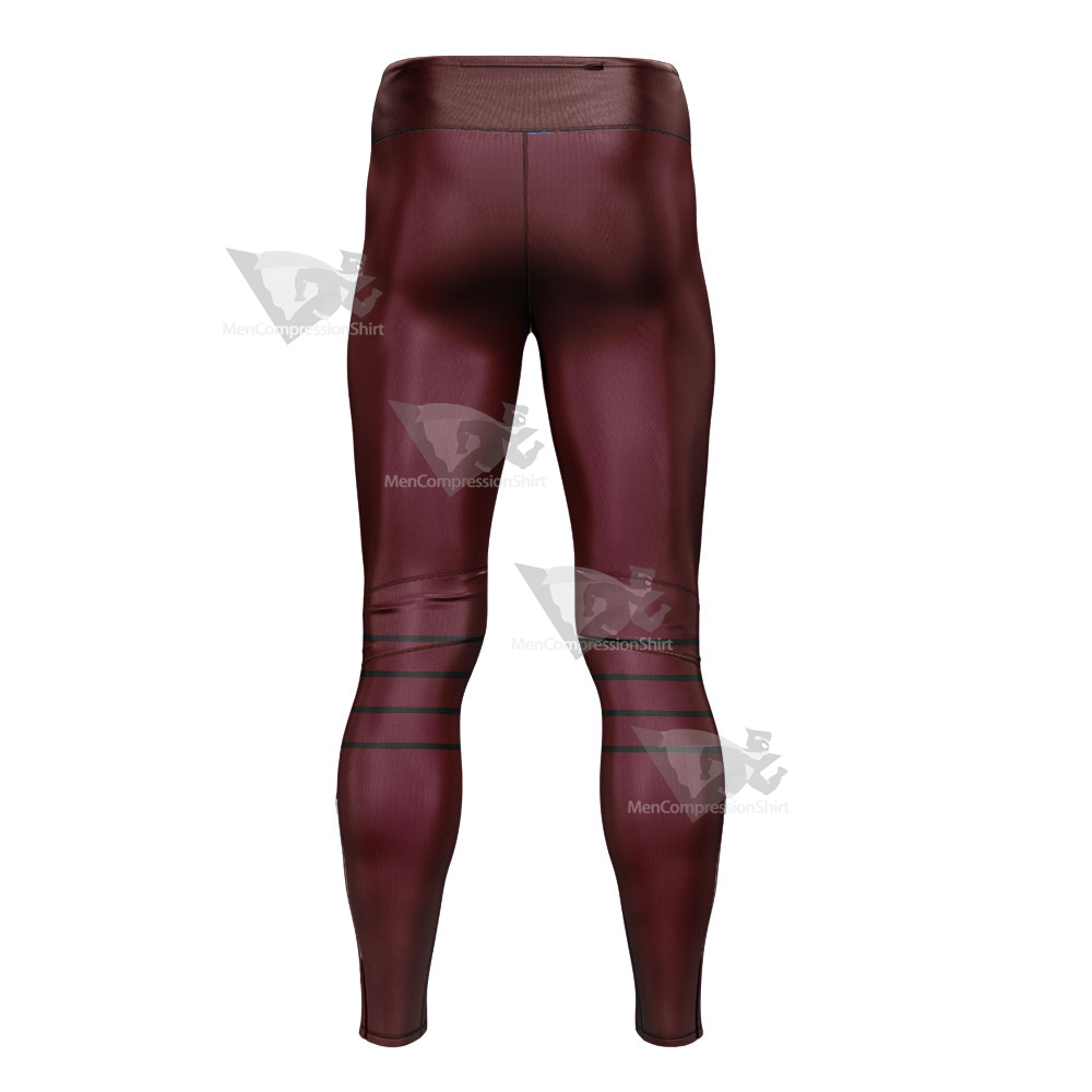 The Flash Bartholomew Henry Barry Allen Mens Compression Legging