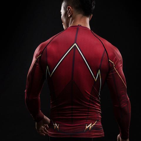 The Flash Classic Compression Long Sleeve Rash Guard