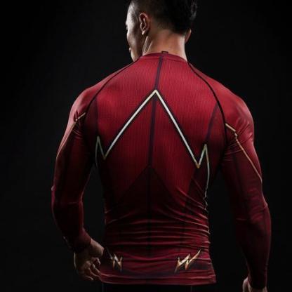 The Flash Classic Compression Long Sleeve Rash Guard