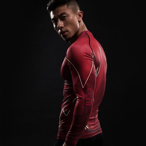 The Flash Classic Compression Long Sleeve Rash Guard