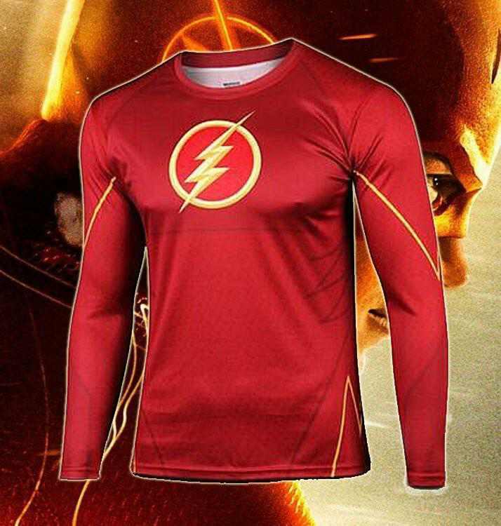The Flash Classic Long Sleeve Compression Rash Guard