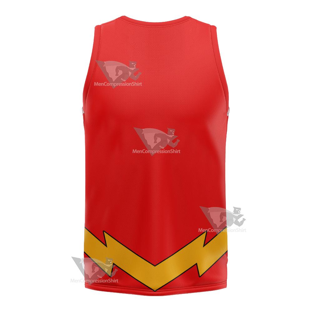 Dc The Flash Lightning Belt Cosplay Basketball Jersey