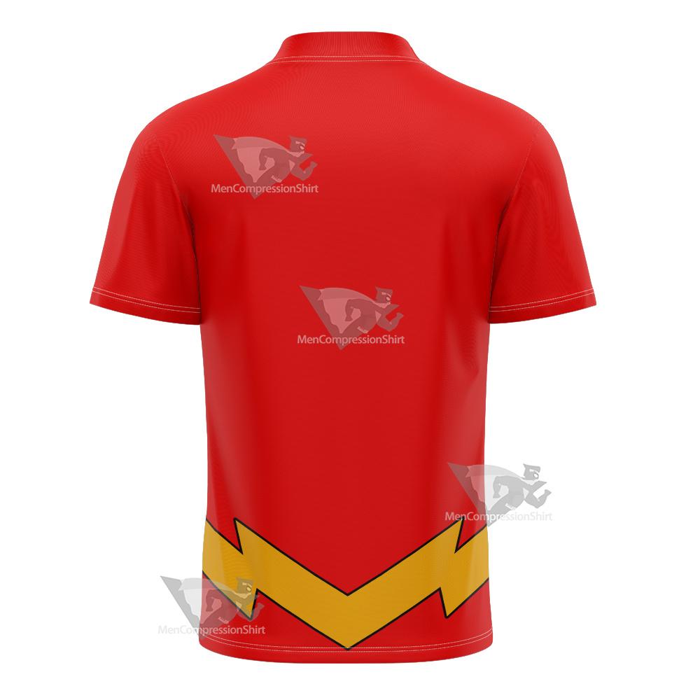 Dc The Flash Lightning Belt Cosplay Football Jersey
