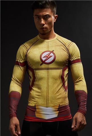The Flash Reverse Compression Long Sleeve Rashguard