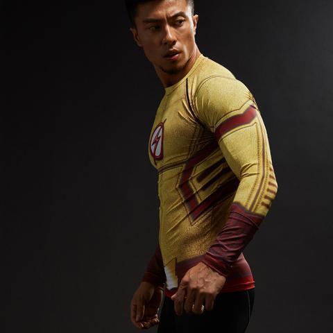 The Flash Reverse Compression Long Sleeve Rashguard