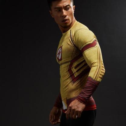 The Flash Reverse Compression Long Sleeve Rashguard