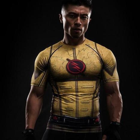 The Flash Reverse Compression Short Sleeve Rash Guard