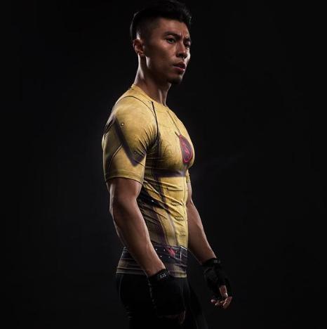 The Flash Reverse Compression Short Sleeve Rash Guard