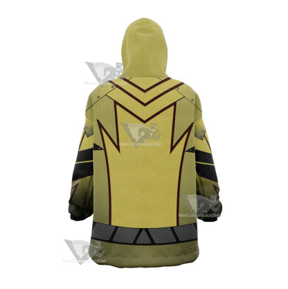 The Flash Reverse Flash Cosplay Snug Oversized Blanket Hoodie