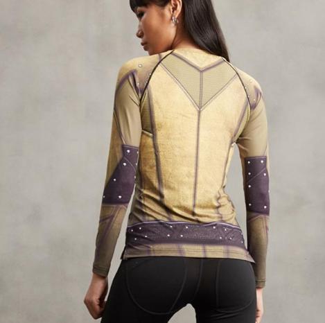 The Flash Reverse Women Long Sleeve Compression Rashguard