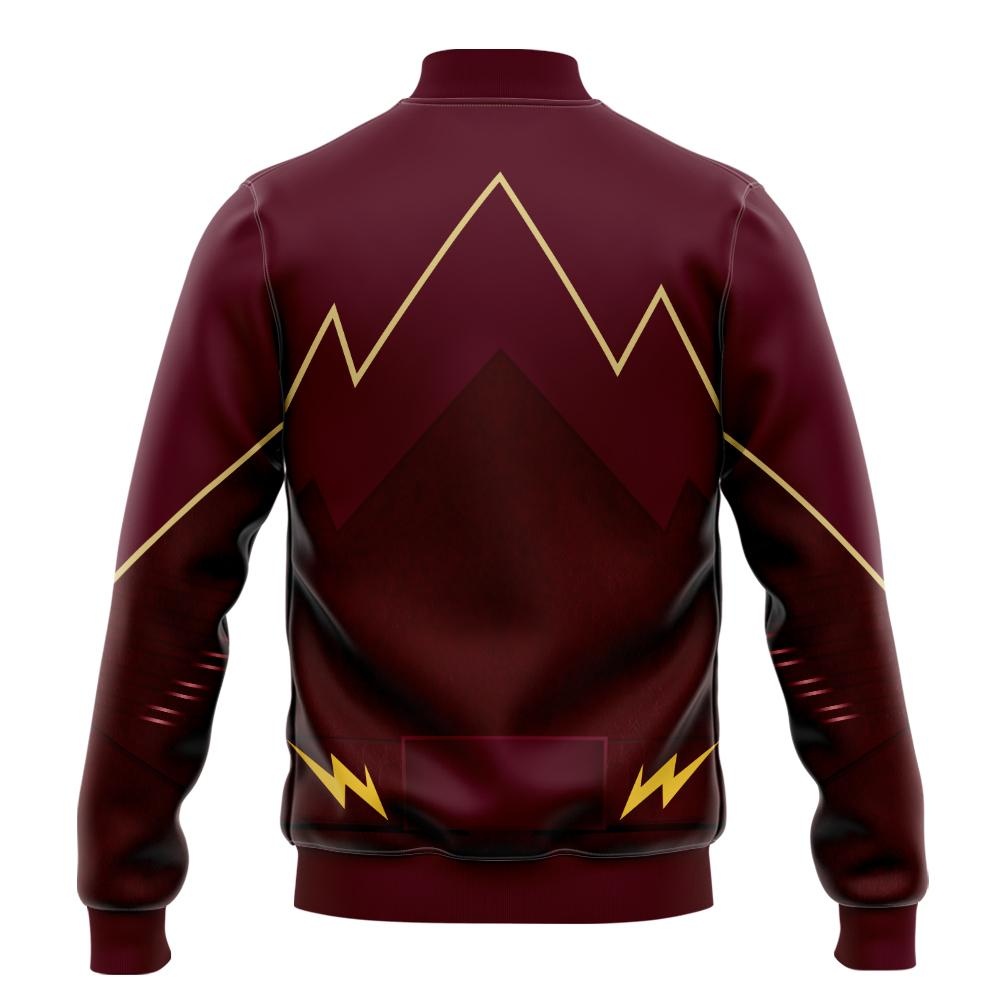 Dc The Flash Season 1 Bartholomew Henry Barry Allen Varsity Jacket