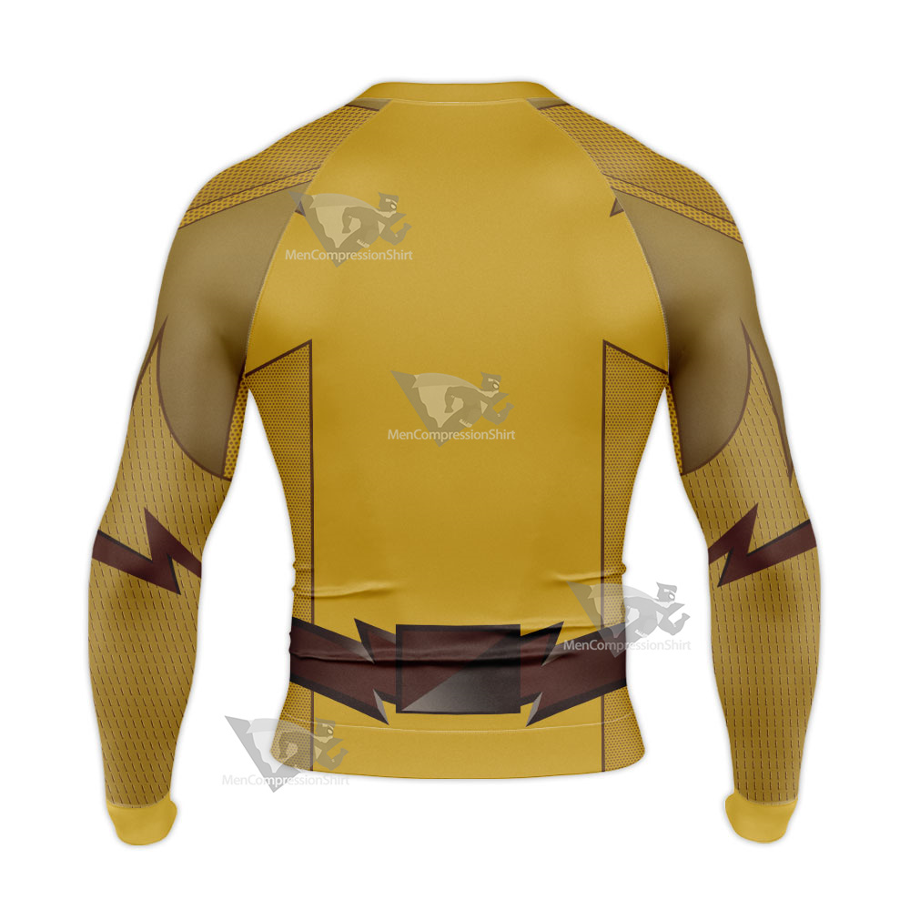 The Flash Season 8 Reverse Flash Long Sleeve Compression Shirt