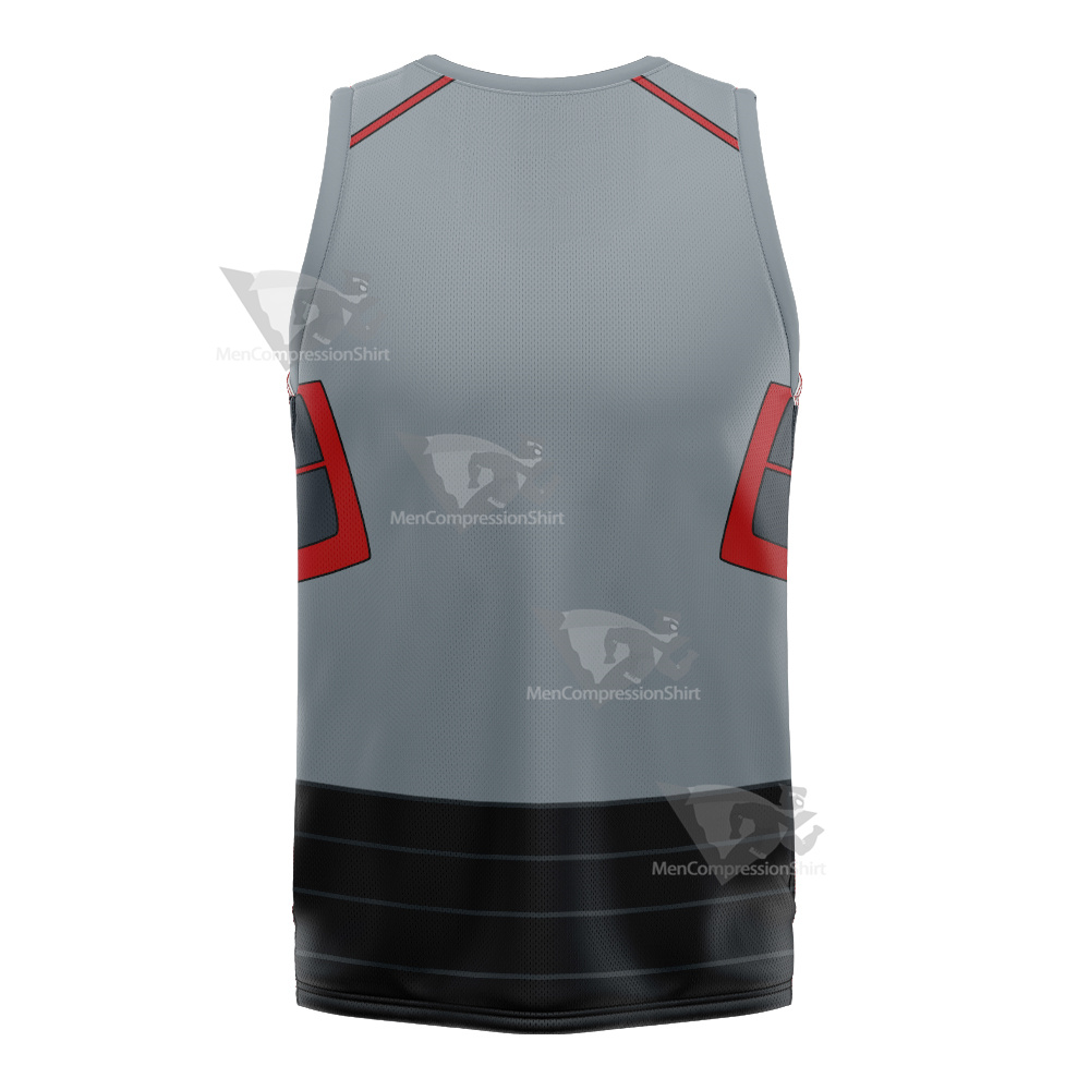 The Flash Wallace R West Burst Basketball Jersey