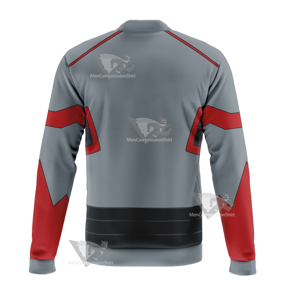 The Flash Wallace R West Burst Bomber Jacket