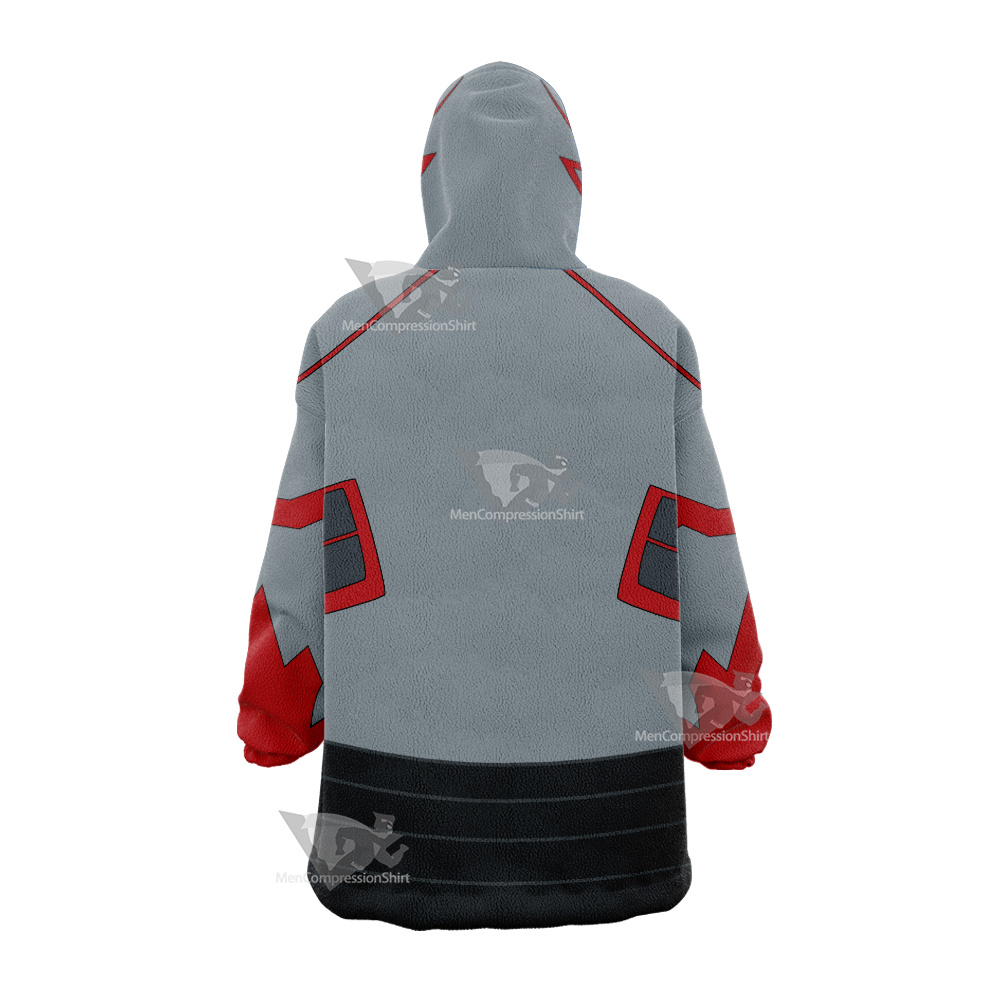 The Flash Wallace R West Burst Snug Oversized Blanket Hoodie