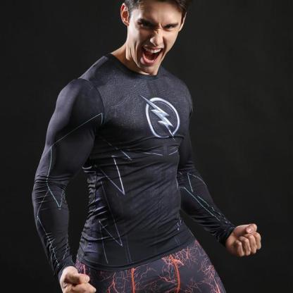The Flash Zoom Compression Long Sleeve Rash Guard