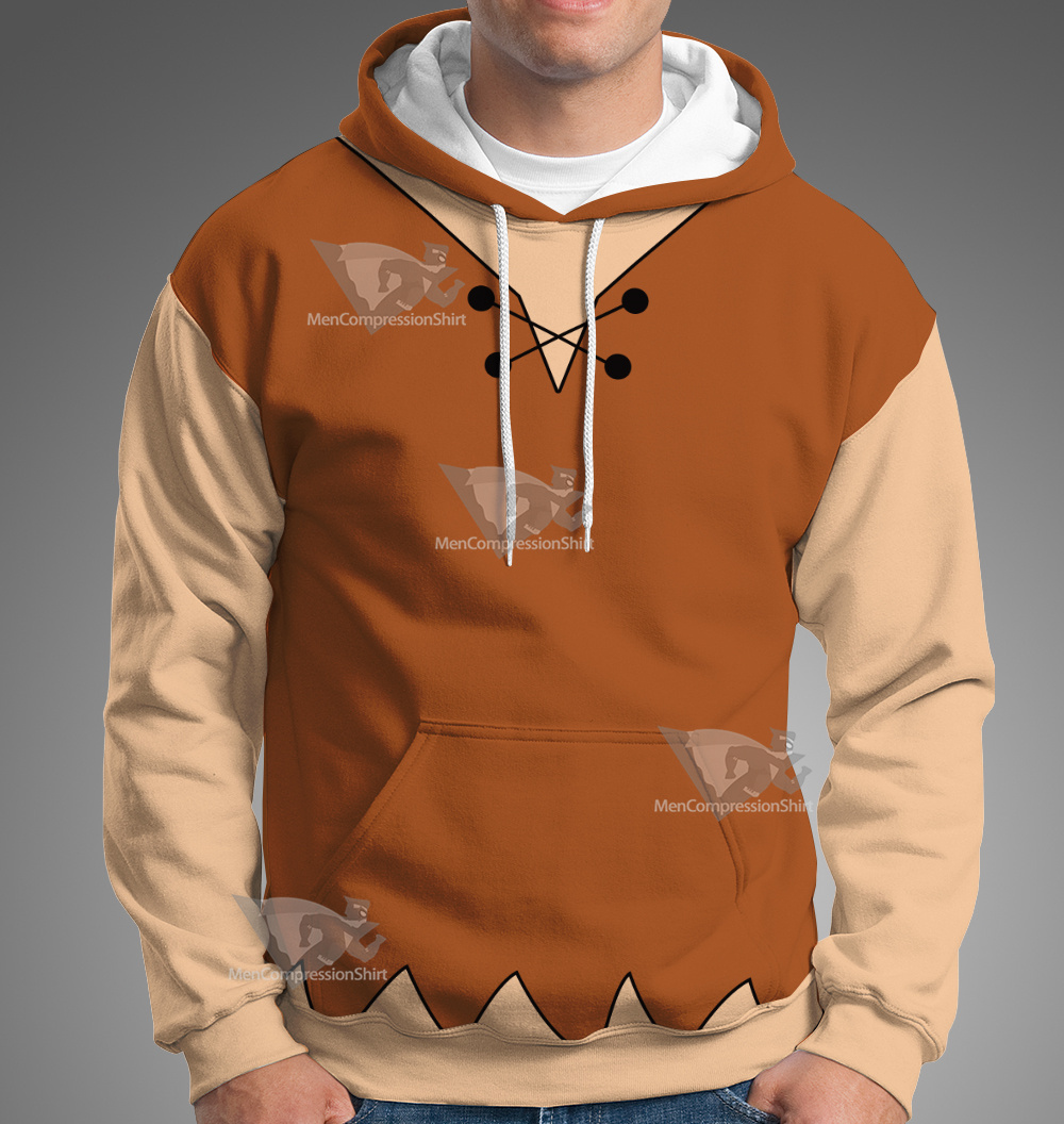 The Flintstones Barney Rubble Cosplay Hoodie
