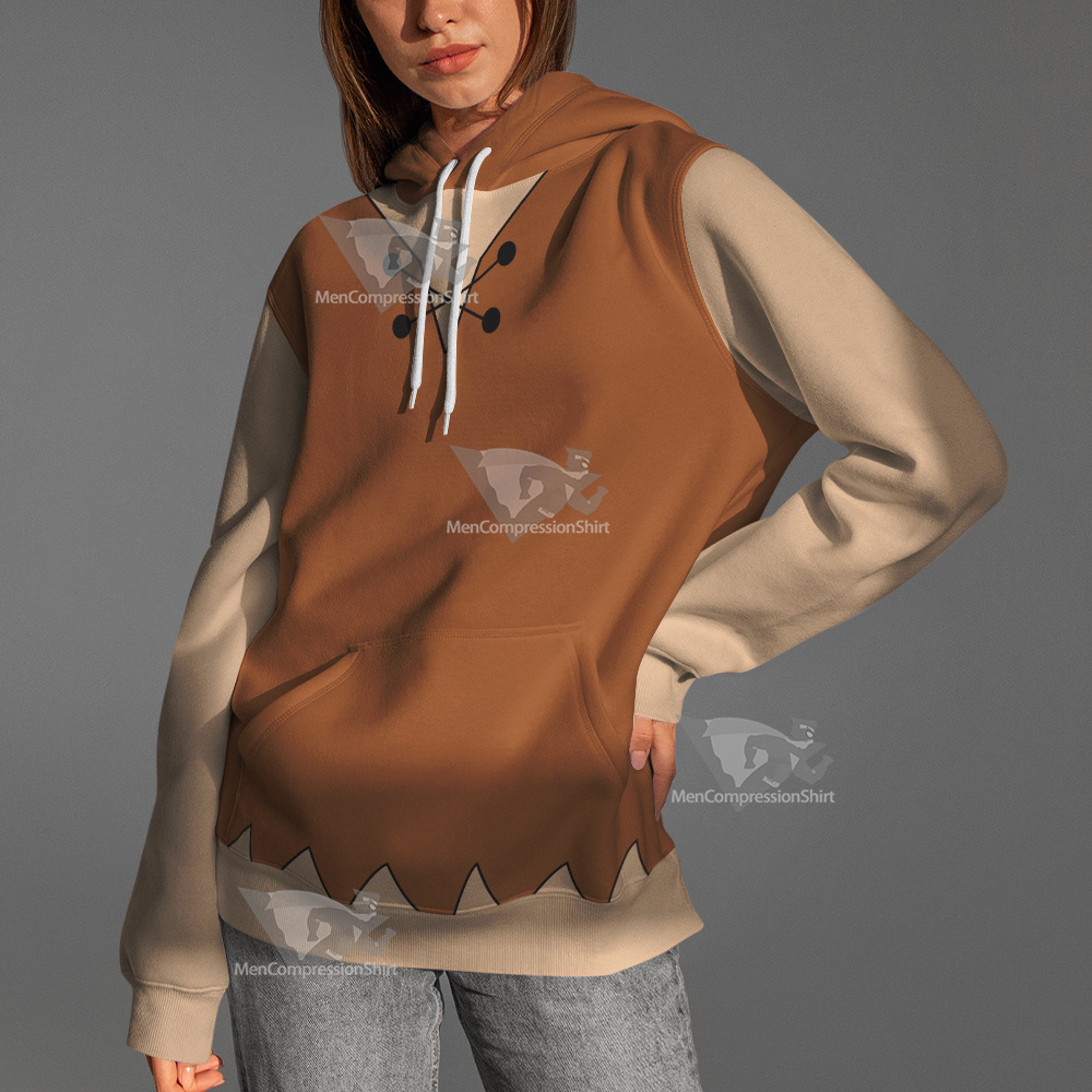 The Flintstones Barney Rubble Cosplay Hoodie
