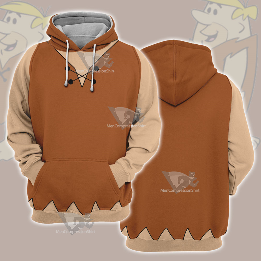 The Flintstones Barney Rubble Cosplay Hoodie