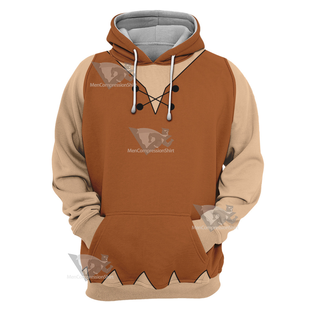 The Flintstones Barney Rubble Cosplay Hoodie