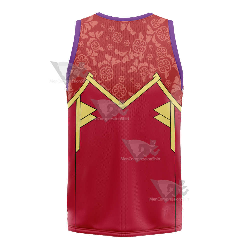 The King Of Fighters Athena Asamiya Basketball Jersey
