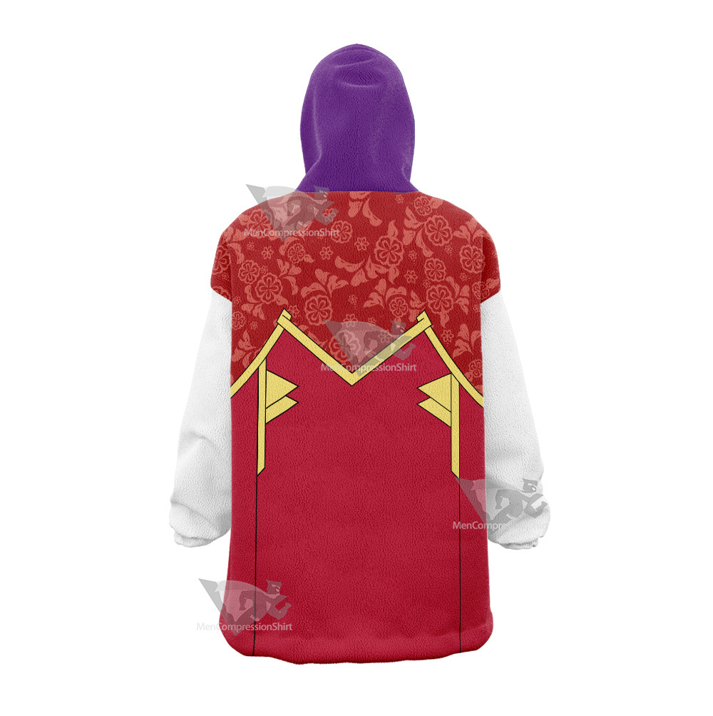 The King Of Fighters Athena Asamiya Snug Oversized Blanket Hoodie