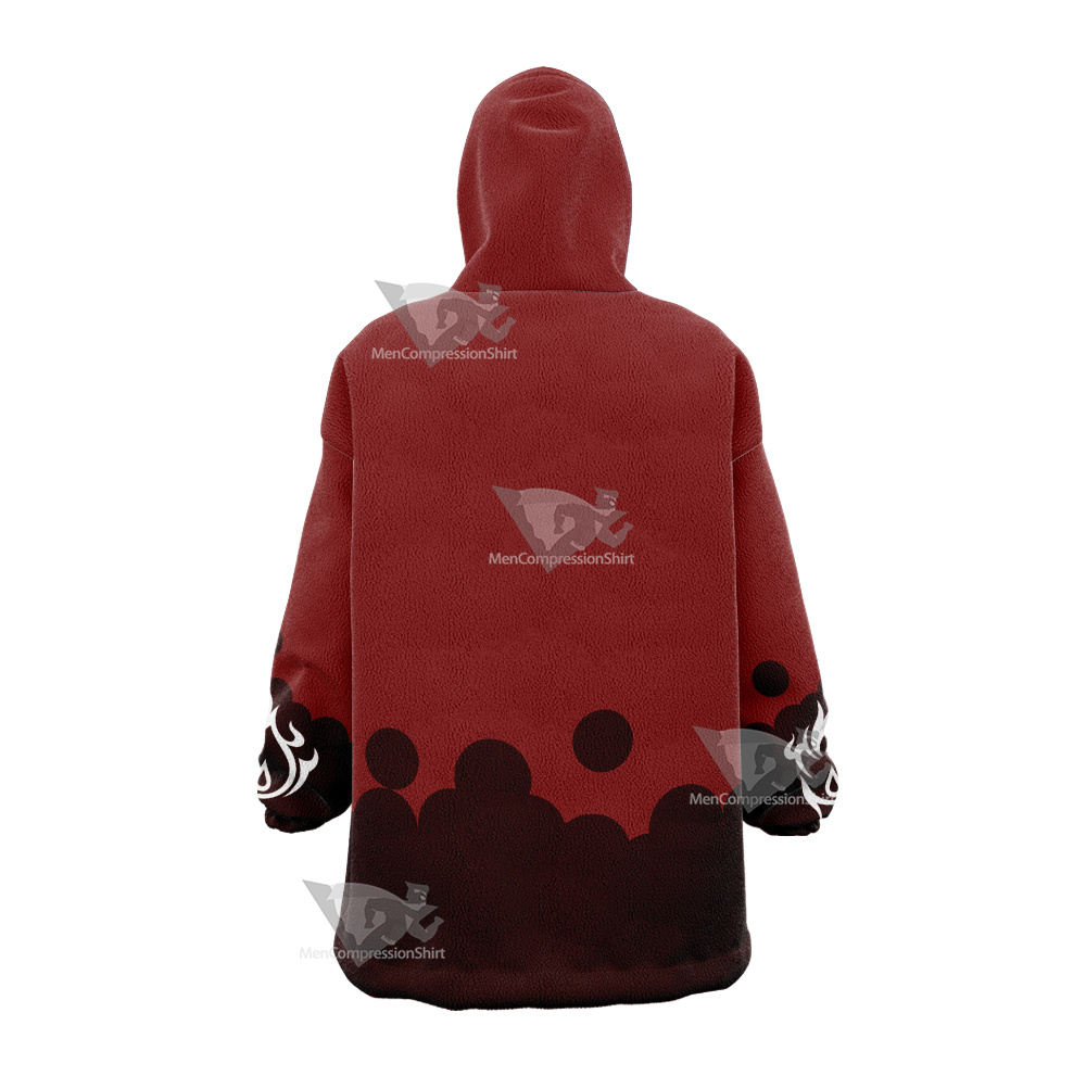 The King Of Fighters Kof Ash Crimson Snug Oversized Blanket Hoodie