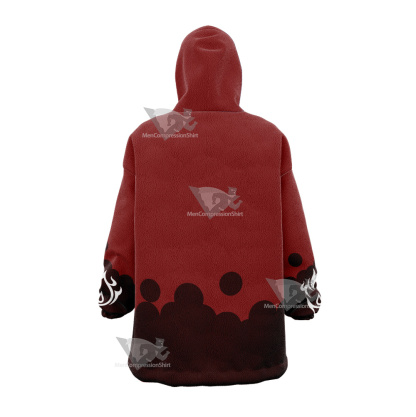 The King Of Fighters Kof Ash Crimson Snug Oversized Blanket Hoodie
