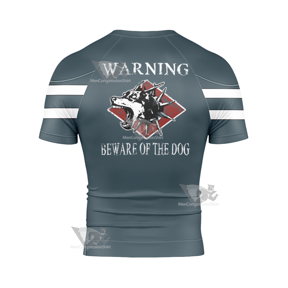 The King Of Fighters Kof Xiv Billy Kane Short Sleeve Compression Shirt