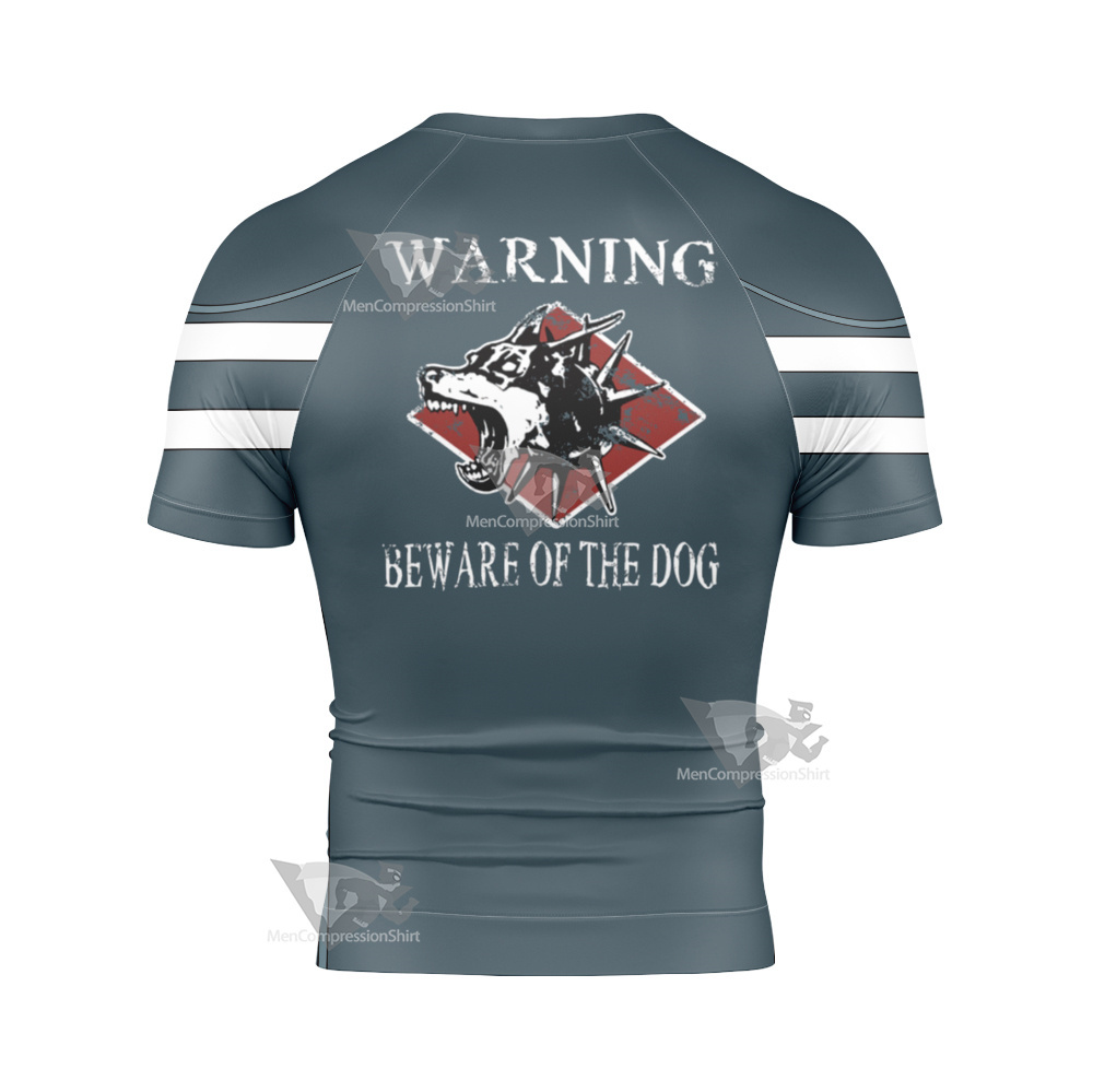 The King Of Fighters Kof Xiv Billy Kane Short Sleeve Compression Shirt