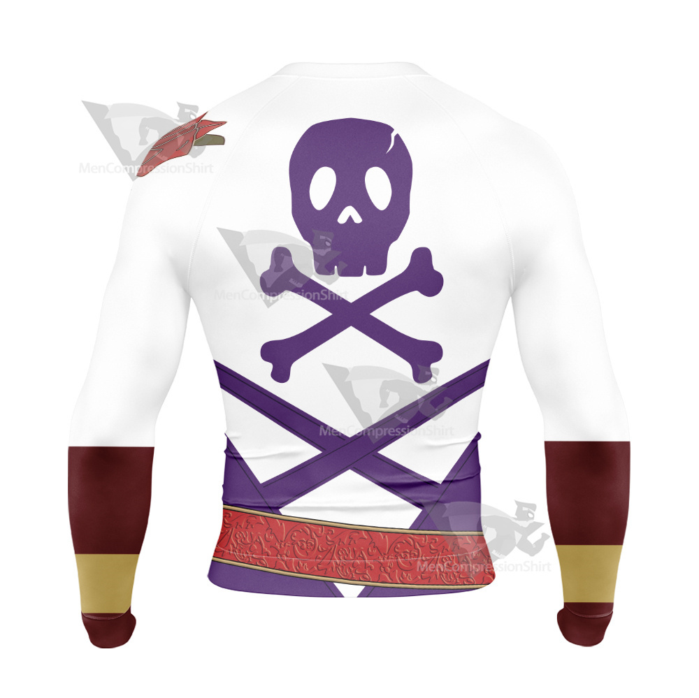 The King Of Fighters Kof Xv B Jenet Long Sleeve Compression Shirt