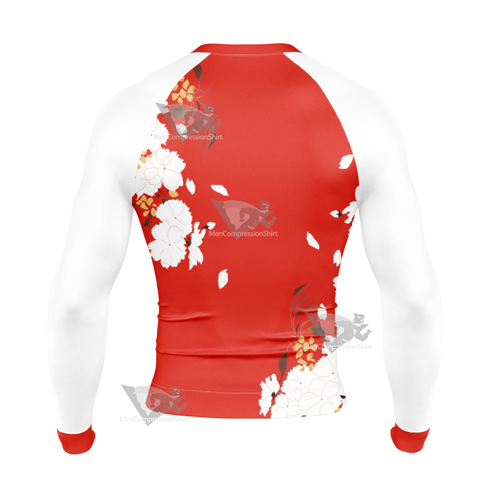 The King Of Fighters Kof Xv Mai Shiranui Long Sleeve Compression Shirt