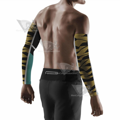 The King Of Fighters Ramon Leopard Print Compression Arm Sleeve