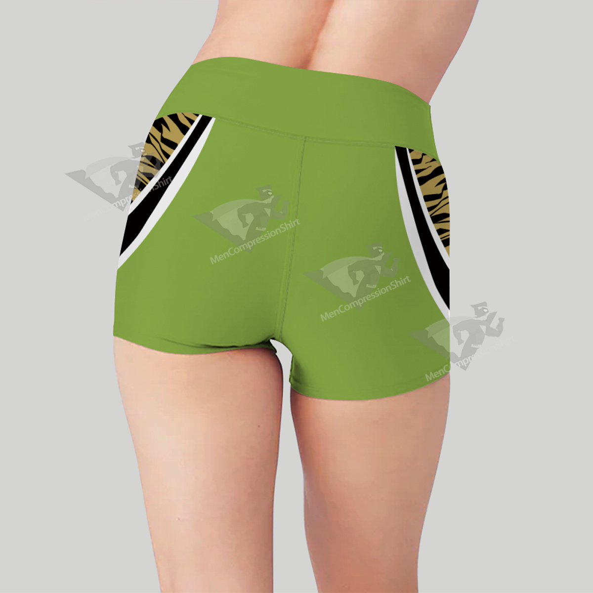 The King Of Fighters Ramon Leopard Print Women Sports Shorts