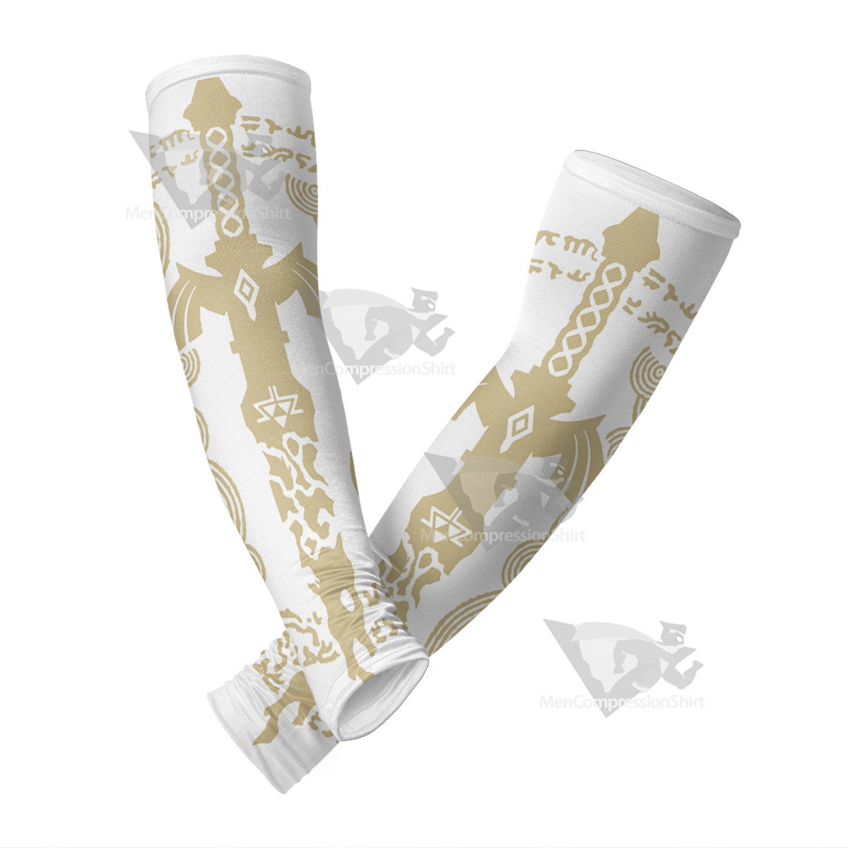The Legend Of Zelda Broken Master Sword Compression Arm Sleeve