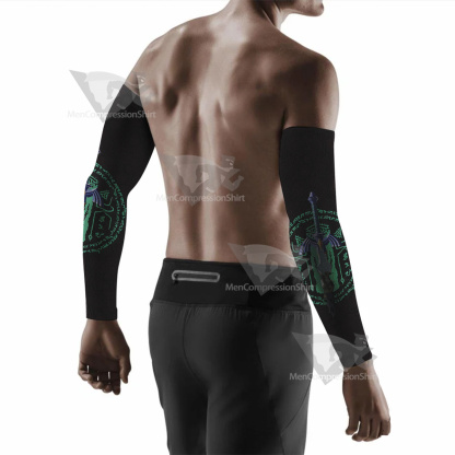 The Legend Of Zelda Broken Master Sword Hand Compression Arm Sleeve