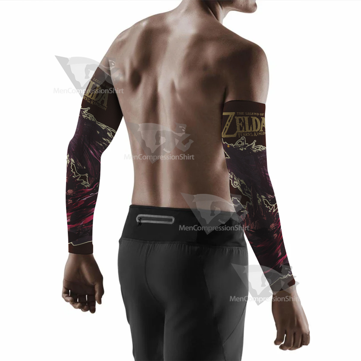 The Legend Of Zelda Calamity Ganon Compression Arm Sleeve