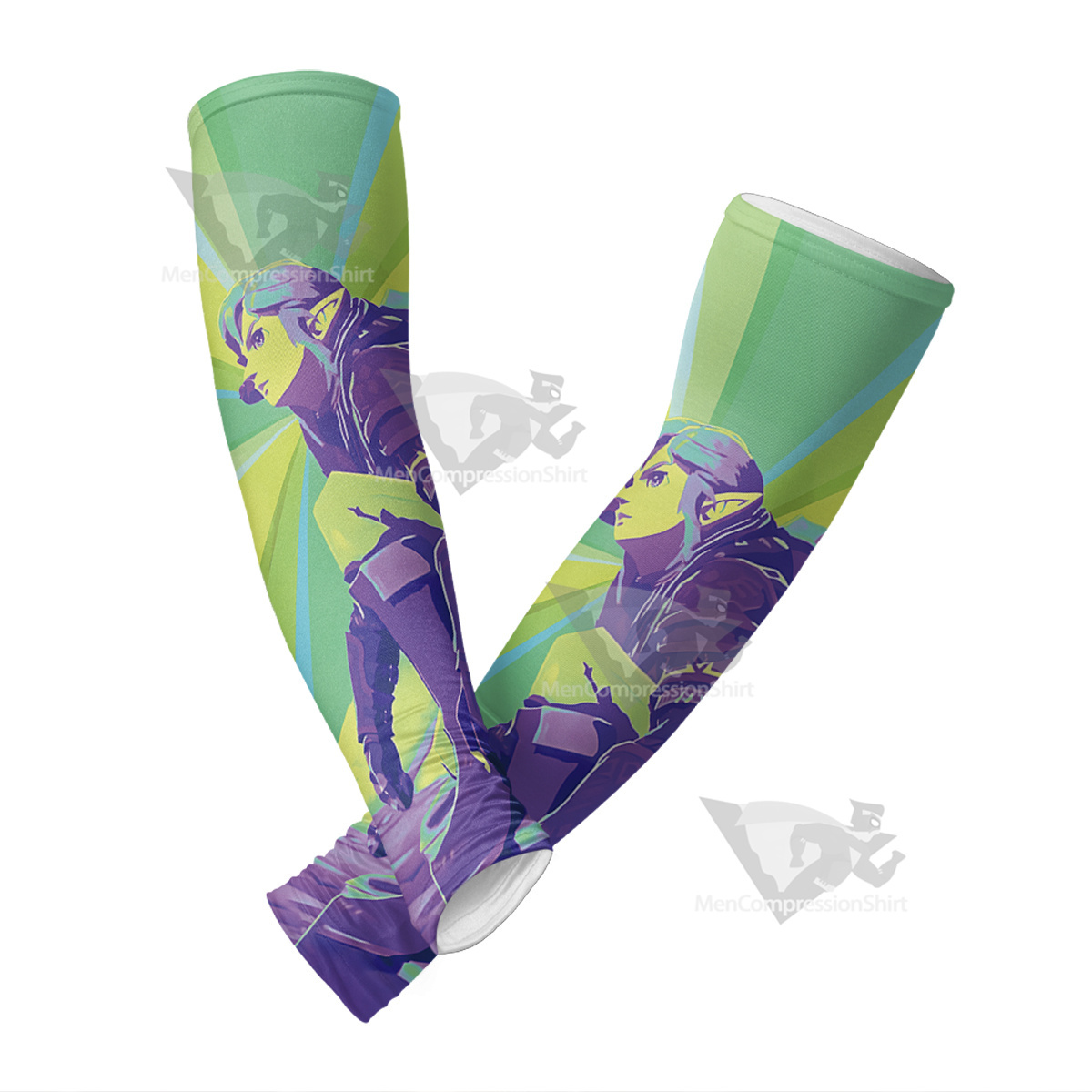 The Legend Of Zelda Kingdom Symphony Link Compression Arm Sleeve