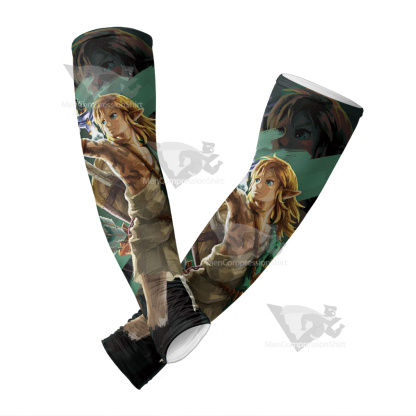 The Legend Of Zelda Link Portrait Compression Arm Sleeve